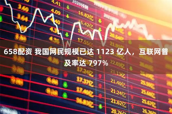 658配资 我国网民规模已达 1123 亿人，互联网普及率达 797%